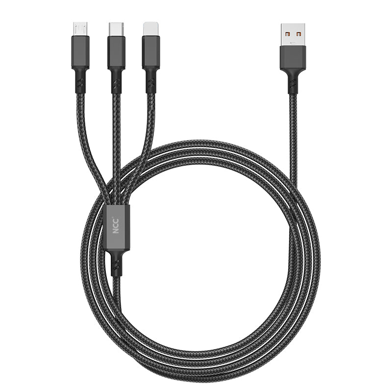 MCL Câble USB vers Micro/Type C/Lightning